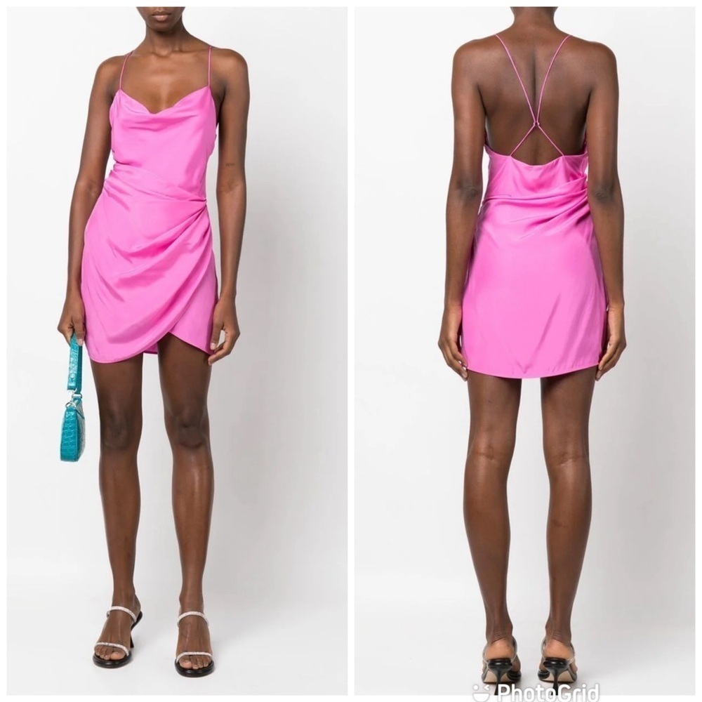 Gauge81 Shiroi Midi Dress in Hot Pink New with Tags!
